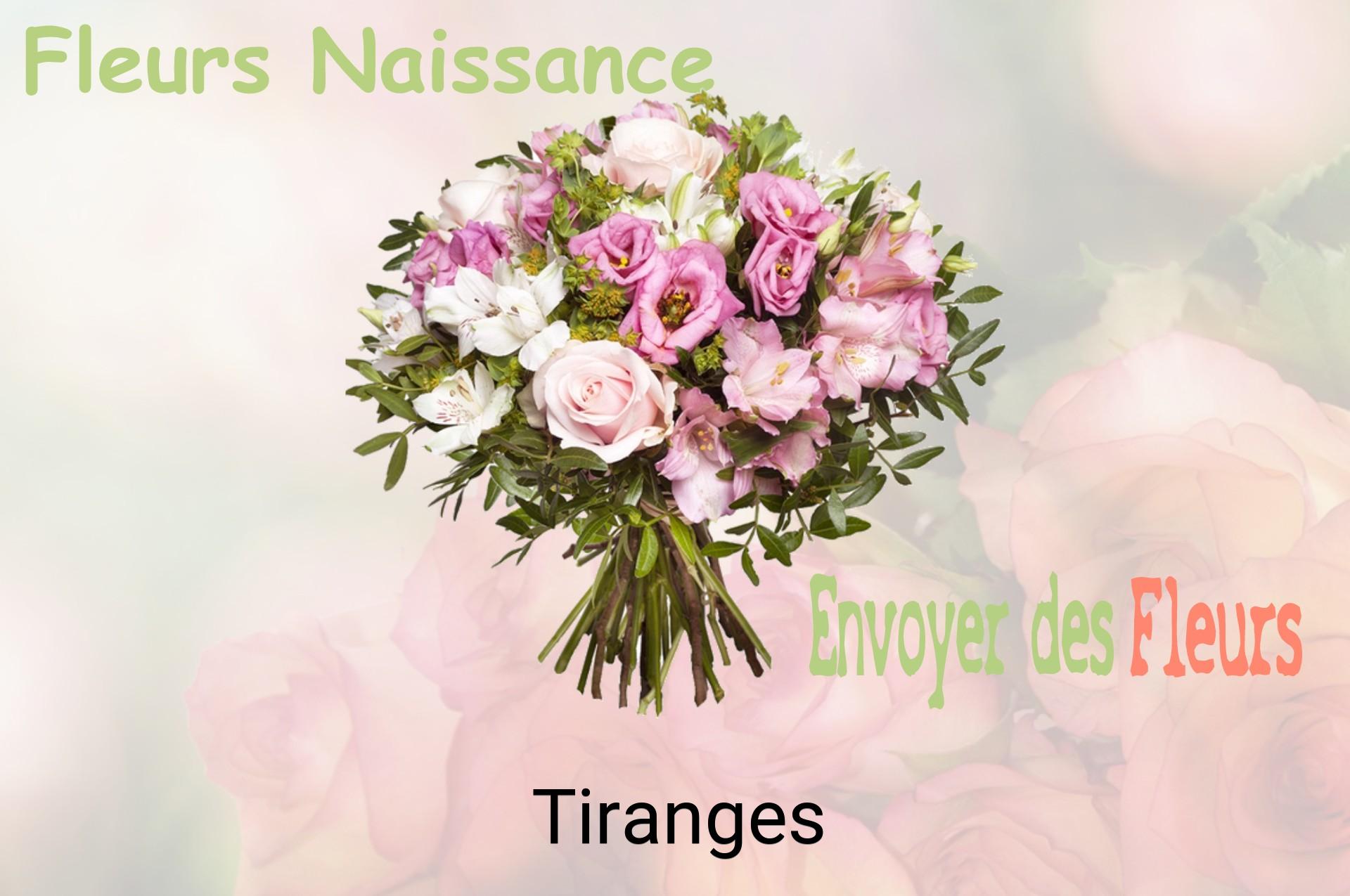 Bouquet de fleurs de naissance livré à Tiranges