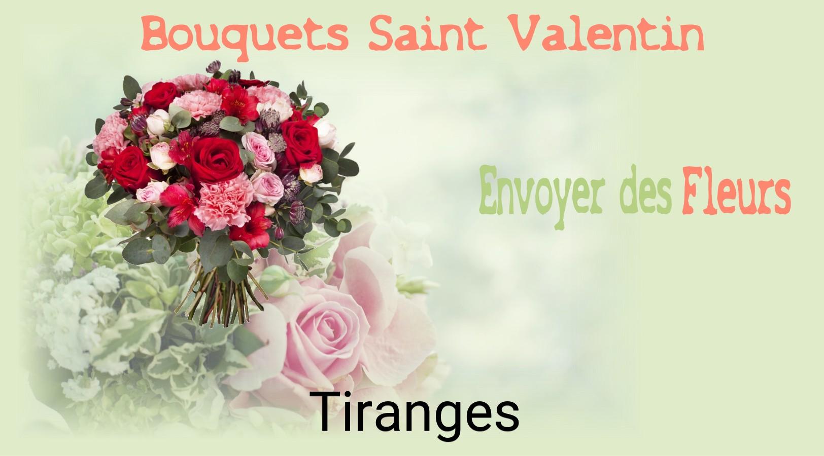 Roses de Saint-Valentin livrées à Tiranges